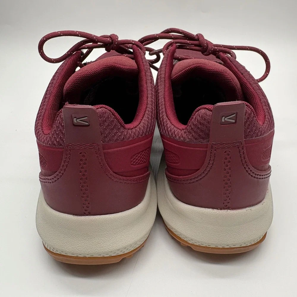 KEEN Explore Waterproof Hiking Shoes Womens 9 Burgundy Red 1021664